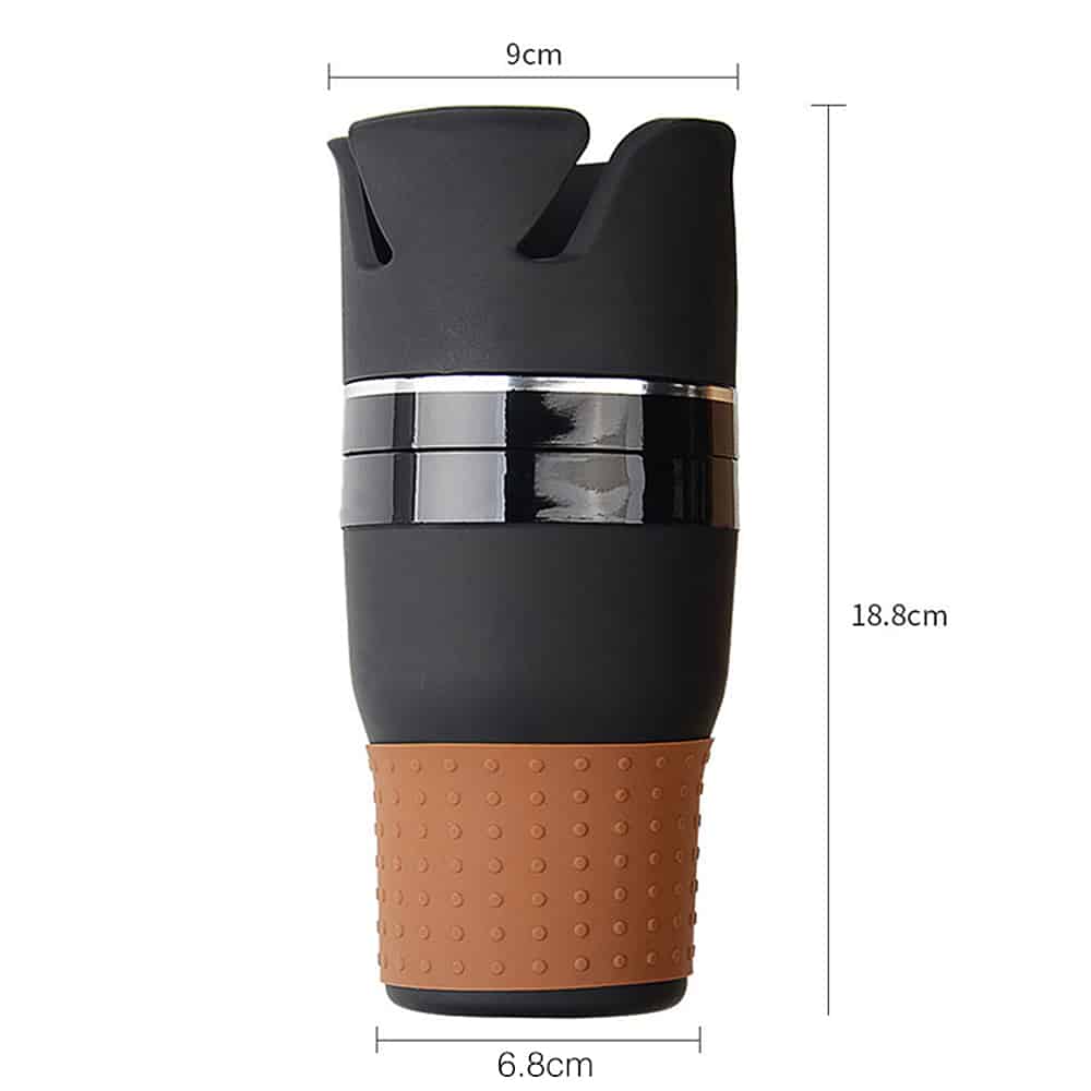 Multipurpose Car Cup Holder Insert StorageDelight