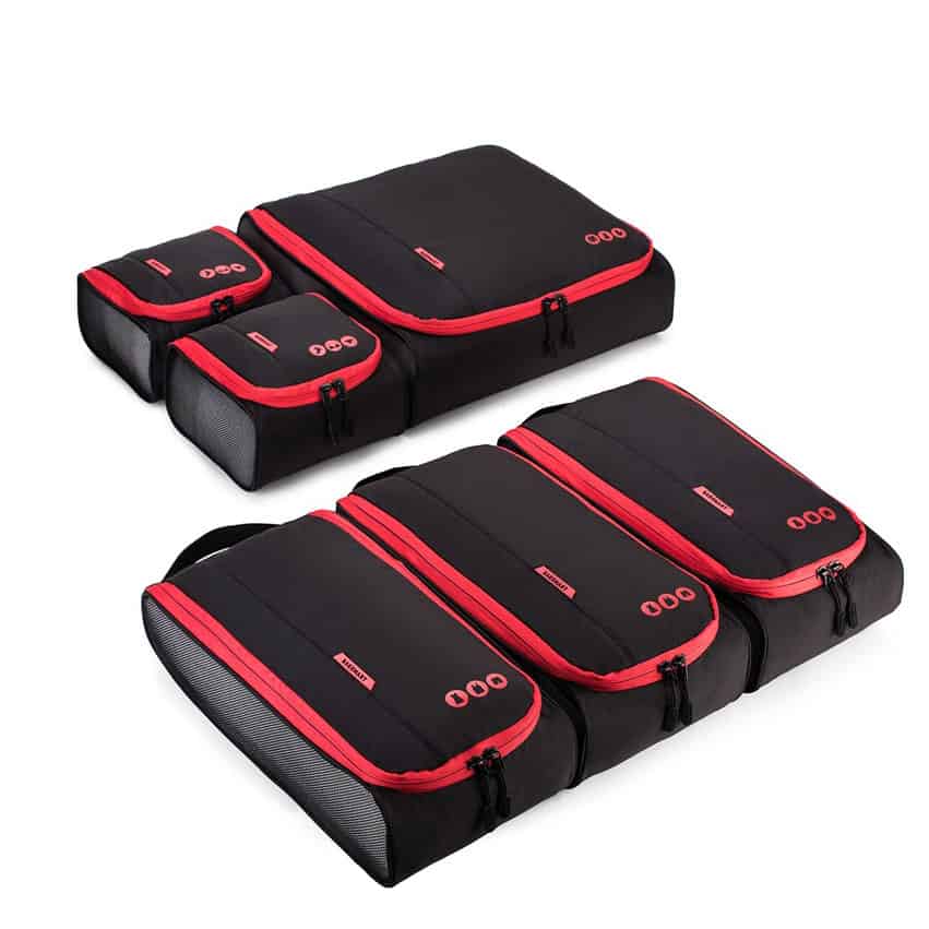 waterproof packing cubes