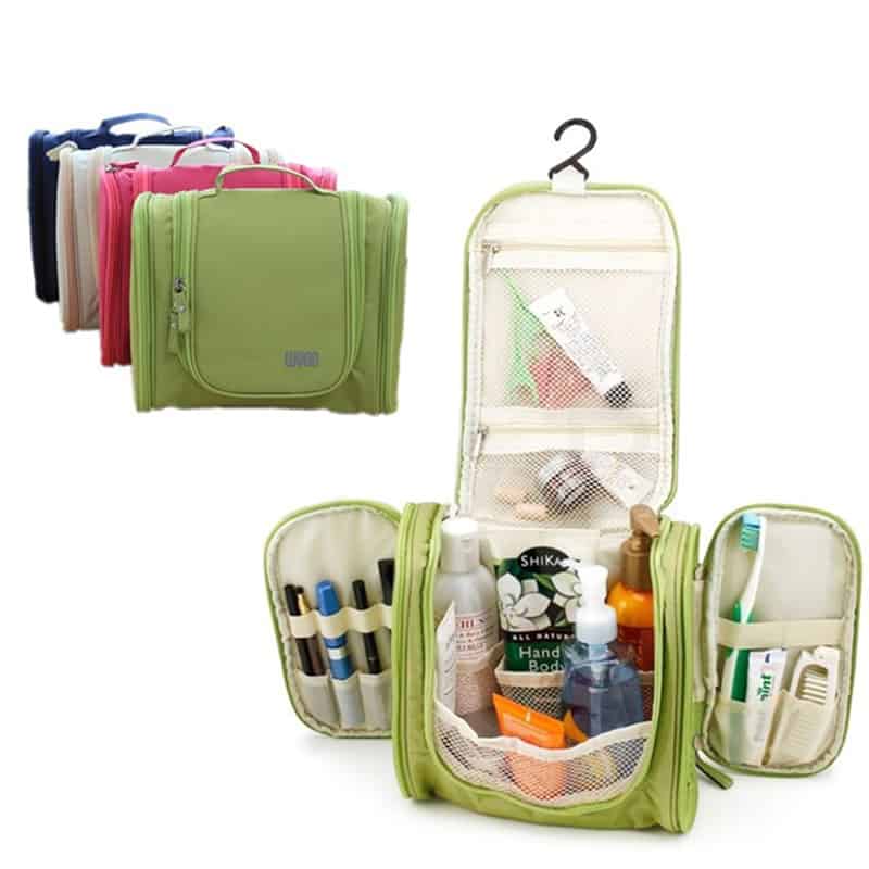 Small Hanging Toiletry Bag for Travel - StorageDelight