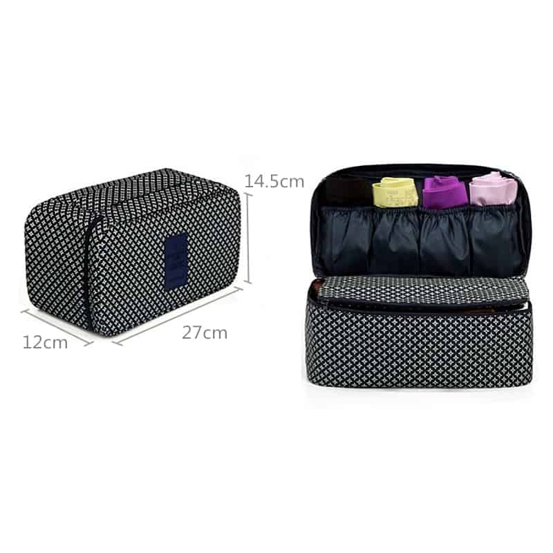 Stylish Lingerie Travel Bag StorageDelight